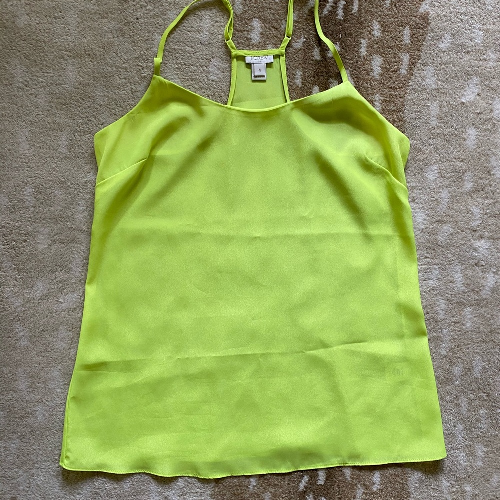 J Crew Neon Tank Top